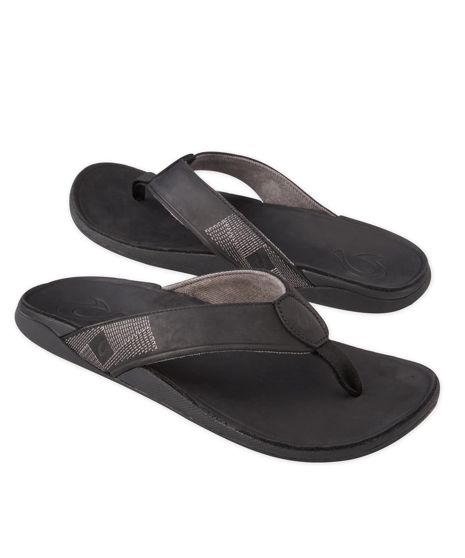 OluKai Tuahine Leather Sandal, Men's Big & Tall