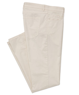 Westport Black Garment Dyed Five Pocket Stretch Twill Pant