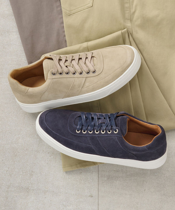 Peter Millar Vantage Suede Sneaker - Westport Big & Tall