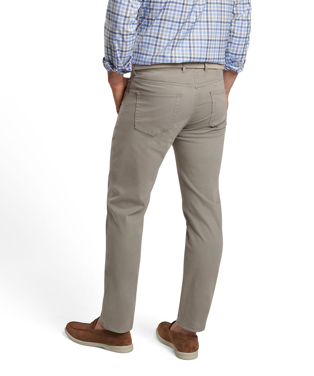 Peter Millar Signature Sateen 5-Pocket Pant, Men's Big & Tall