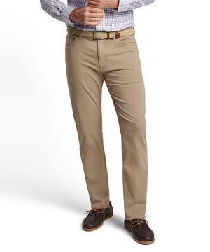 Peter Millar Signature Sateen 5-Pocket Pant