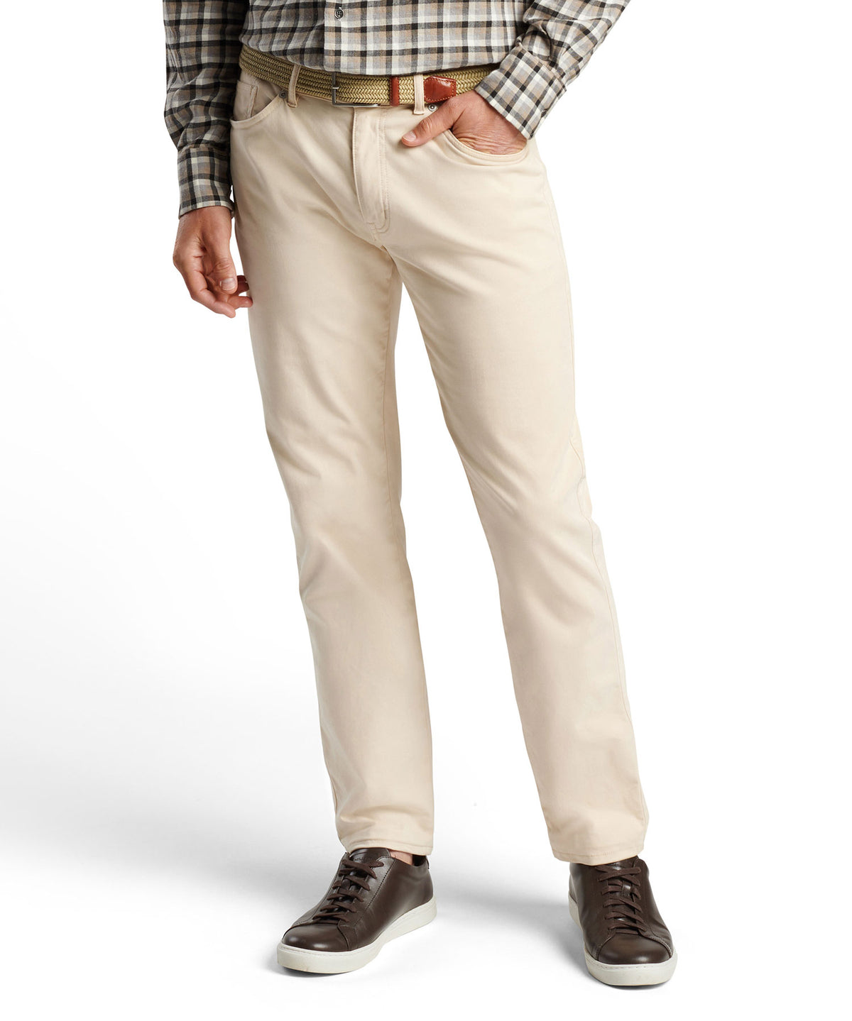 Peter Millar Signature Sateen 5-Pocket Pant, Men's Big & Tall