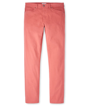 Peter Millar Signature Sateen 5-Pocket Pant