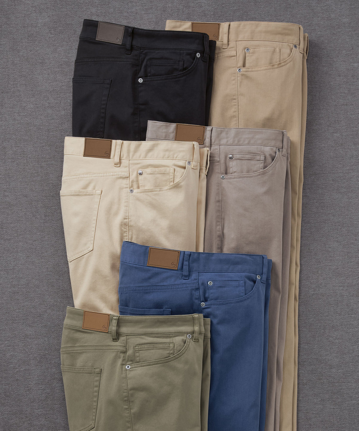 Peter Millar Signature Sateen 5-Pocket Pant, Men's Big & Tall