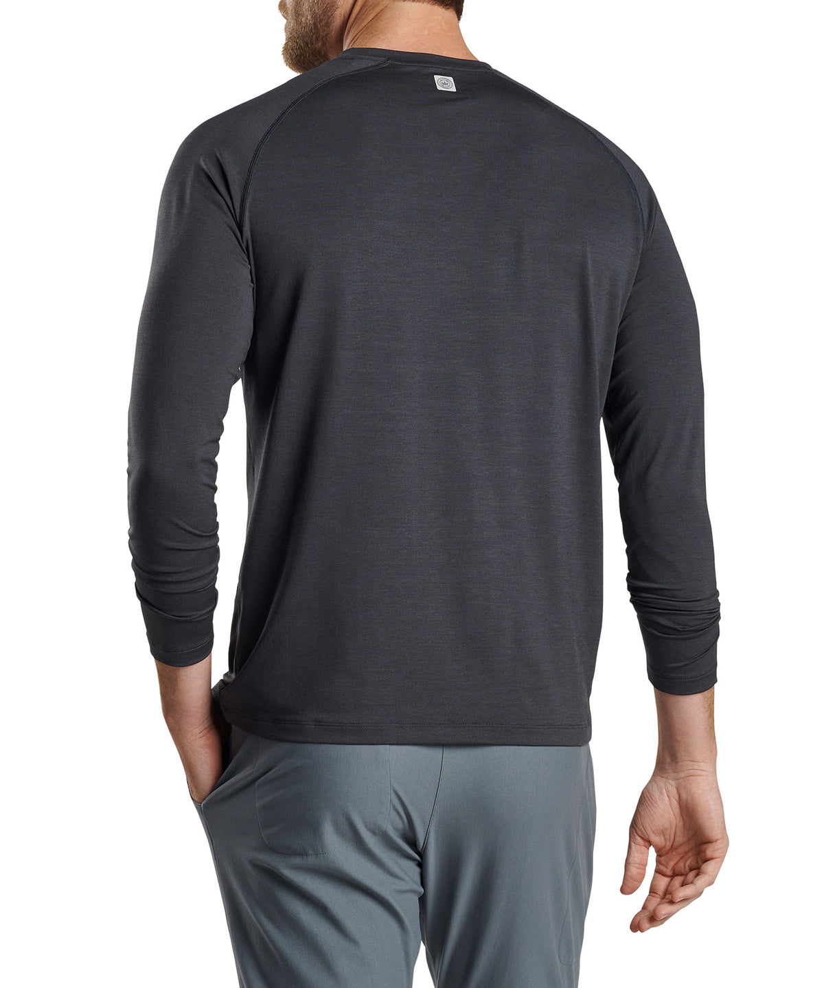 Peter Millar Long Sleeve Aurora Performance T-Shirt, Men's Big & Tall