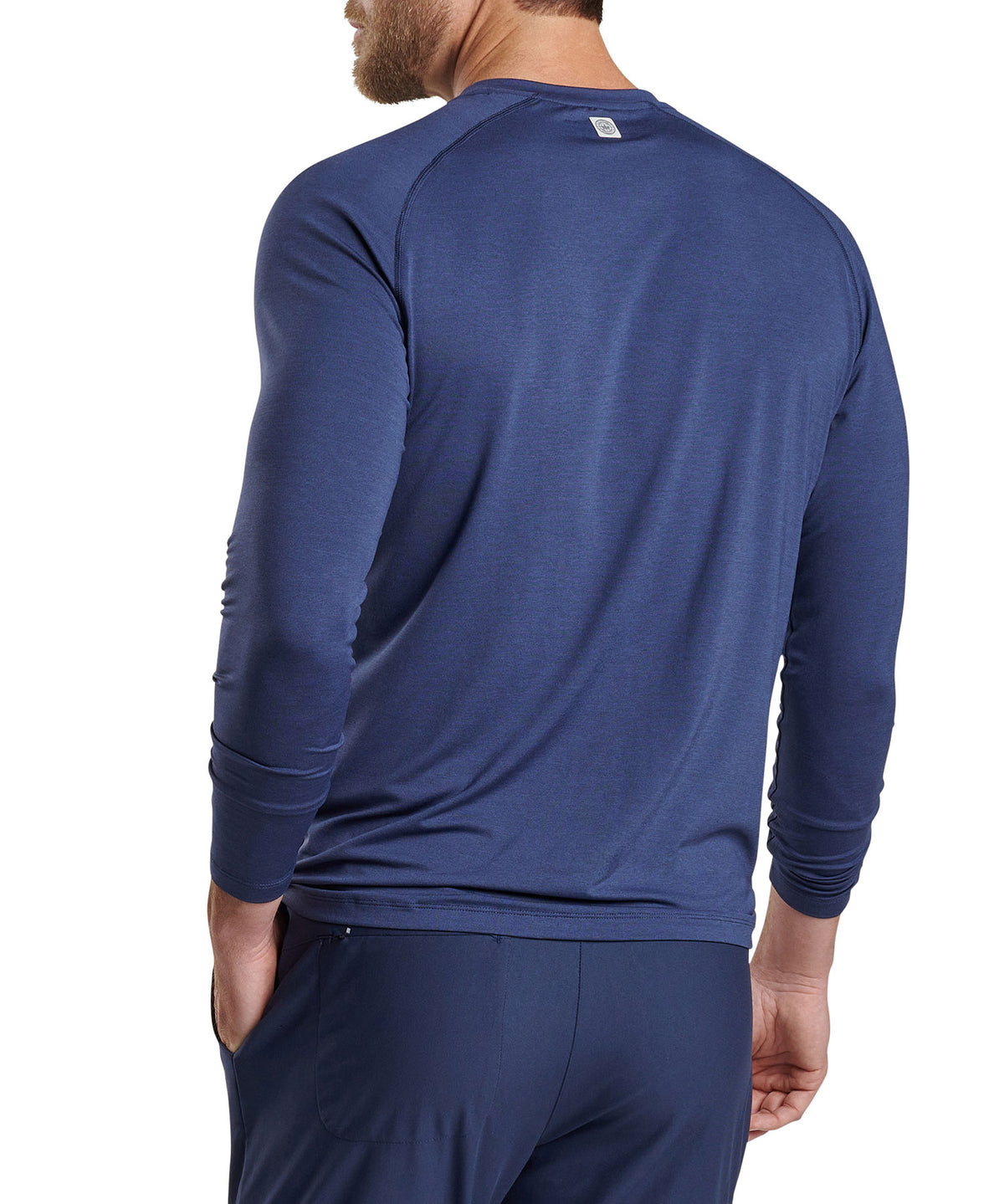 Peter Millar Long Sleeve Aurora Performance T-Shirt, Men's Big & Tall