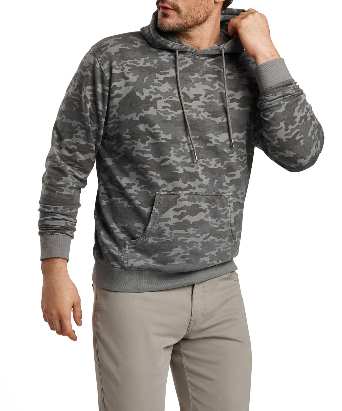 Peter Millar Lava Wash Hoodie Pullover, Men's Big & Tall