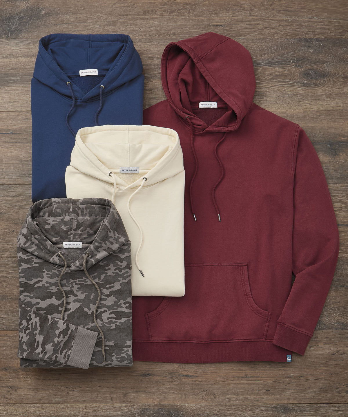 Peter Millar Lava Wash Hoodie Pullover, Men's Big & Tall