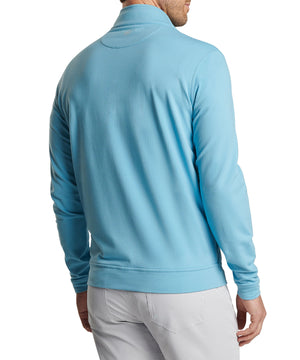 Peter Millar Oval Print Perth Quarter Zip Pullover