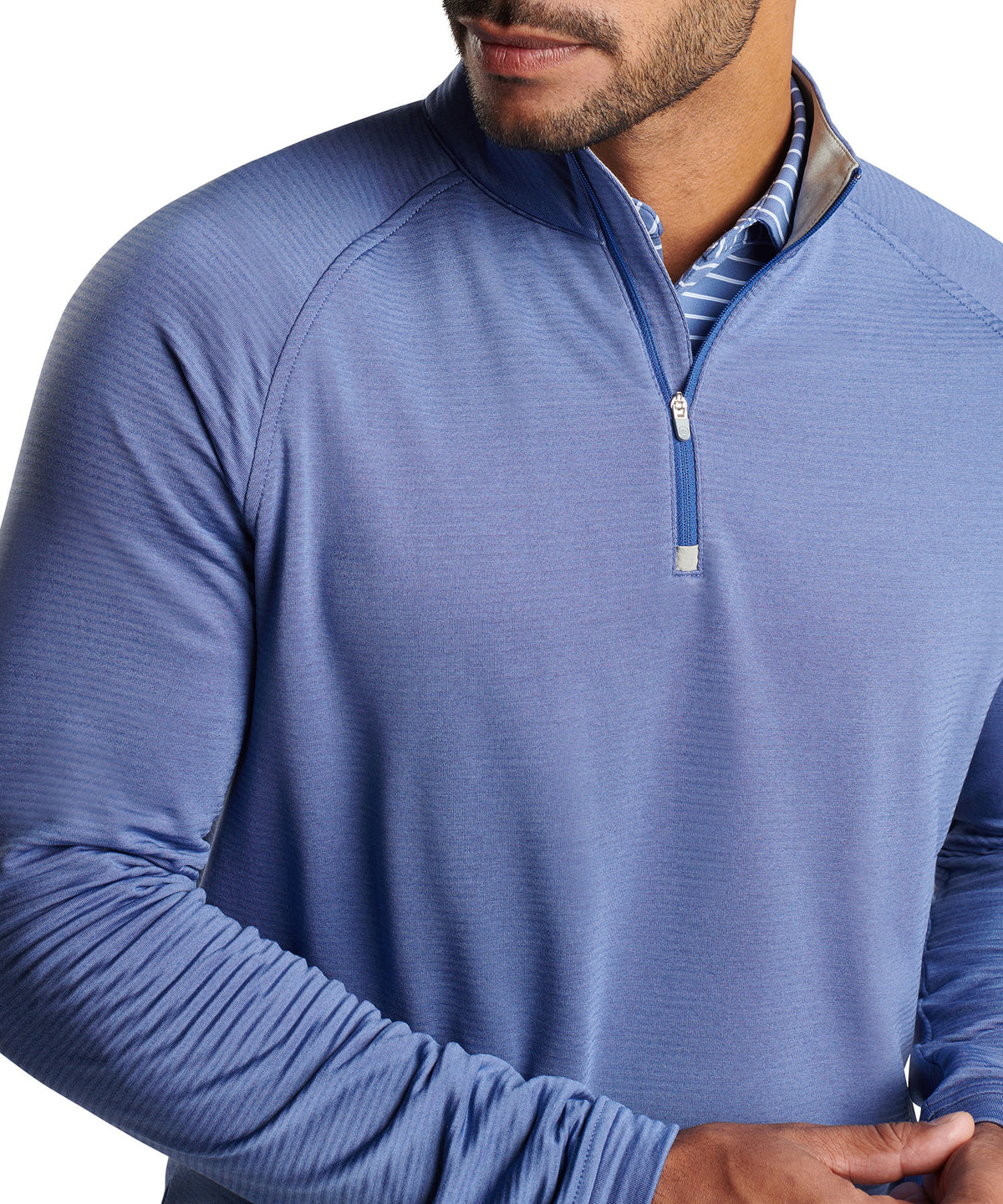 Peter Millar Beaumont Quarter Zip Pullover, Men's Big & Tall