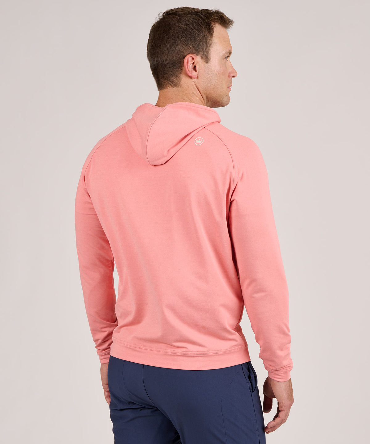 Peter Millar Pine Performance Hoodie Pullover, Men's Big & Tall