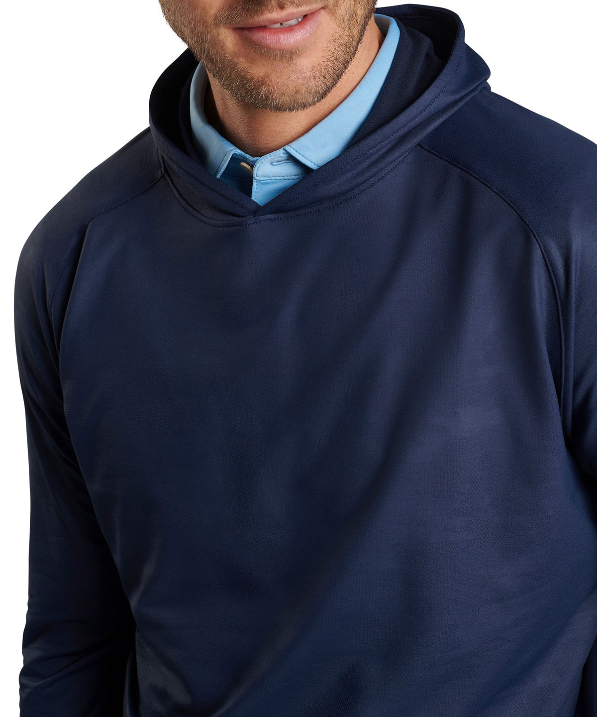 Peter Millar Pine Performance Hoodie Pullover, Men's Big & Tall