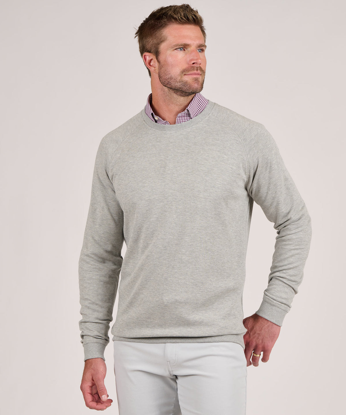 Peter Millar Crown Comfort Crew Pullover, Men's Big & Tall