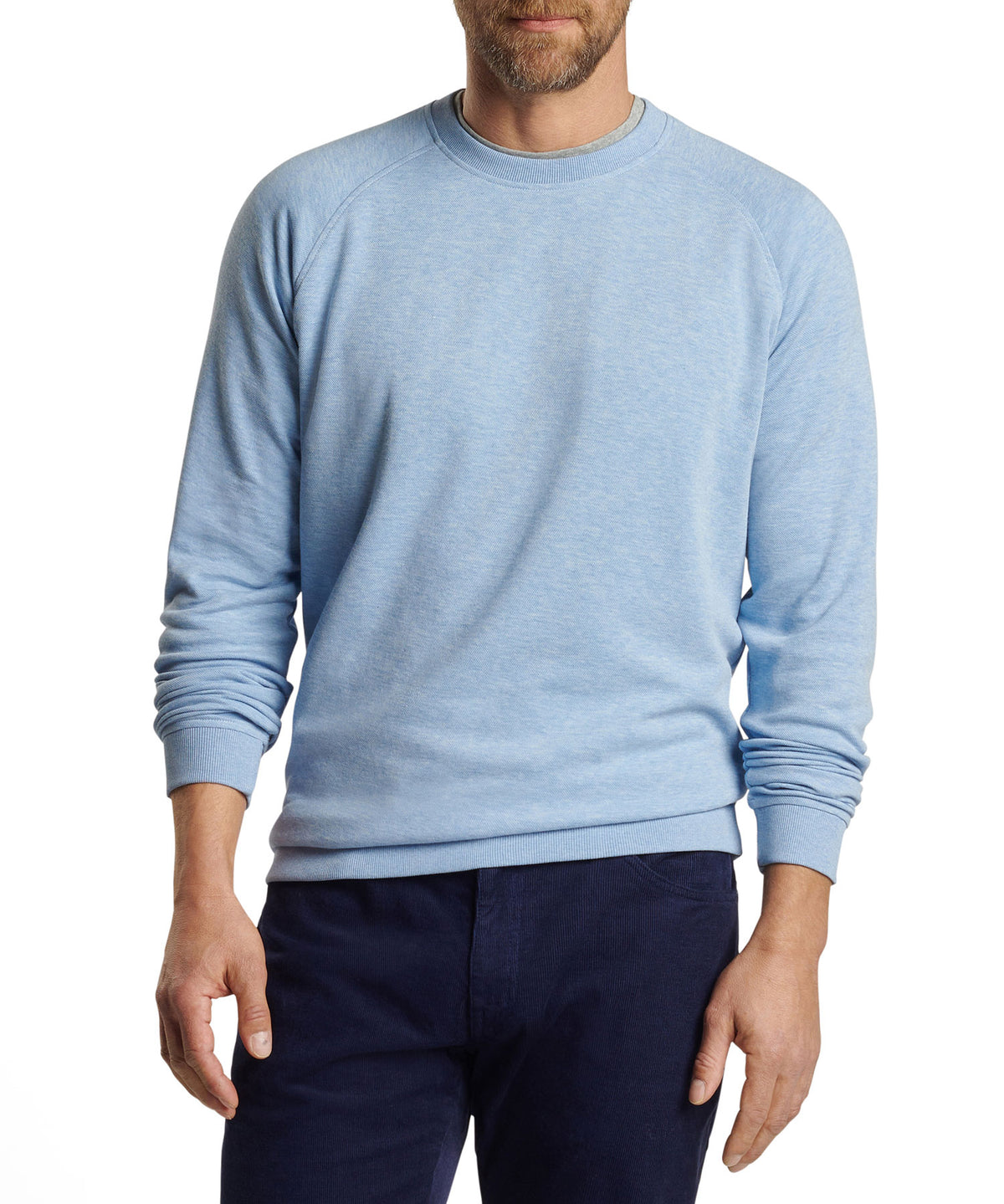 Peter Millar Crown Comfort Crew Pullover, Men's Big & Tall