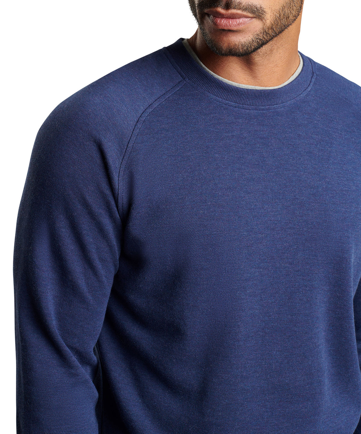 Peter Millar Crown Comfort Crew Pullover, Men's Big & Tall