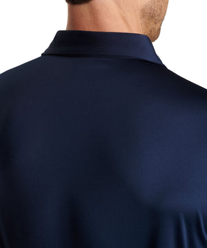 Peter Millar Long Sleeve Solid Performance Polo Knit Shirt