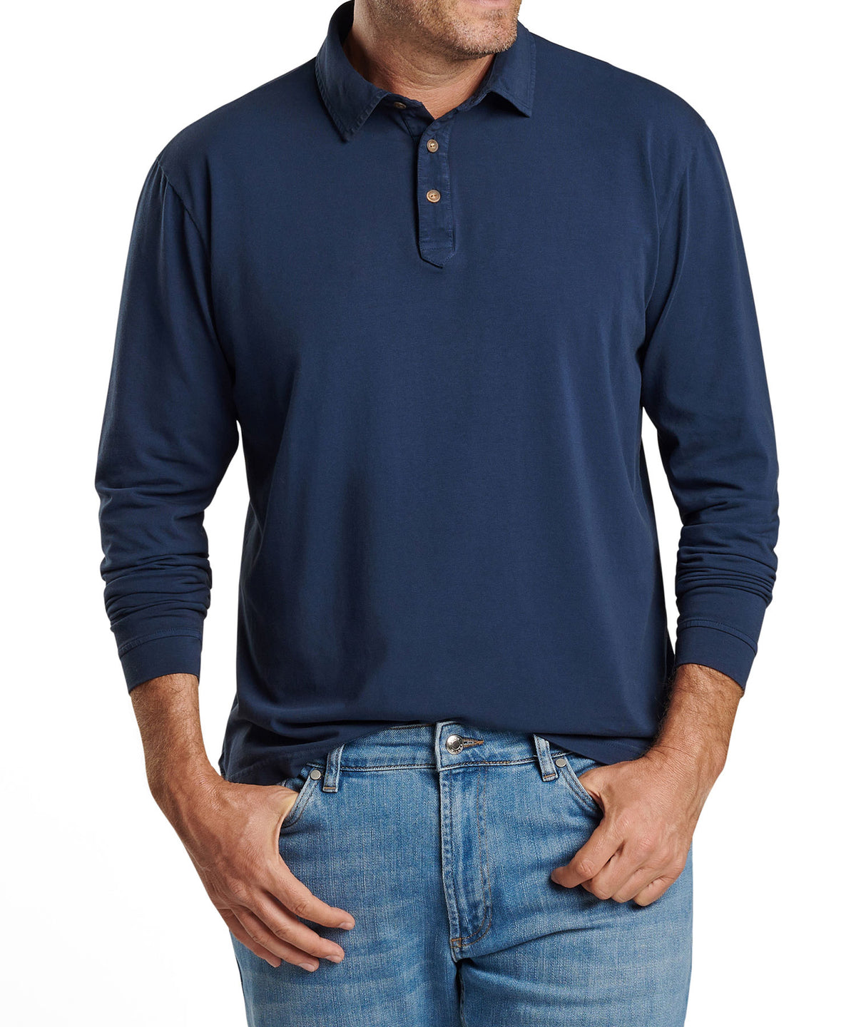 Peter Millar Lava Wash Polo Knit Shirt, Men's Big & Tall