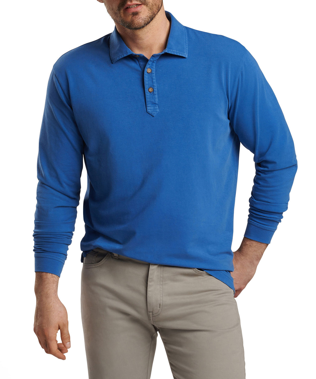 Peter Millar Lava Wash Polo Knit Shirt, Men's Big & Tall