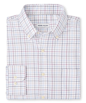 Peter Millar Long Sleeve 'Sydney' Button Down Performance Sport Shirt Sport Shirt