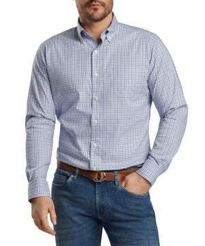 Peter Millar Long Sleeve 'Albert' Button Down Performance Sport Shirt