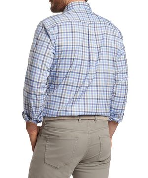 Peter Millar Long Sleeve 'Chambly' Button Down Collar Performance Sport Shirt