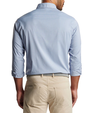 Peter Millar Long Sleeve 'Barrie' Button Down Collar Performance Sport Shirt