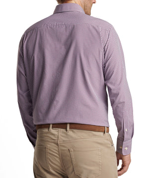 Peter Millar Long Sleeve 'Cranbrook' Button Down Collar Performance Sport Shirt