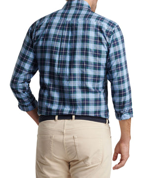 Peter Millar Long Sleeve 'Langley' Spread Collar Sport Shirt