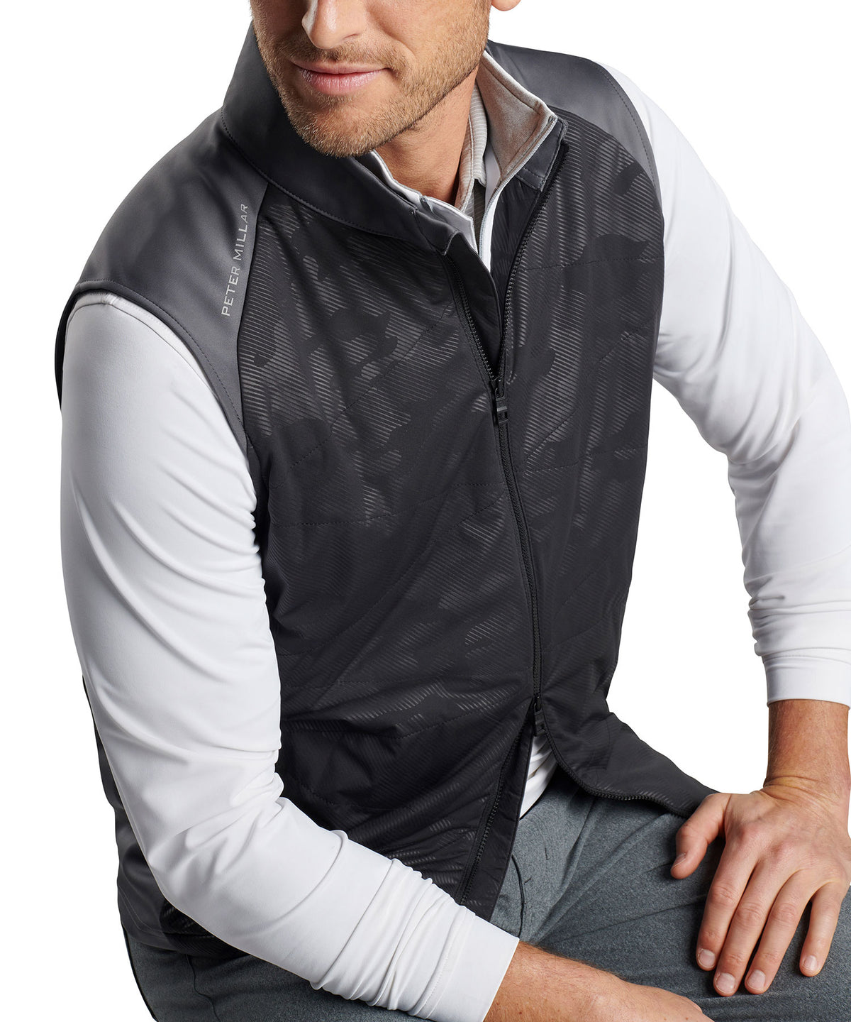 Peter Millar Venture Hybrid Vest, Men's Big & Tall