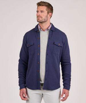 Peter Millar Quad Quilted Knit Jacket