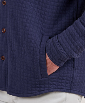 Peter Millar Quad Quilted Knit Jacket