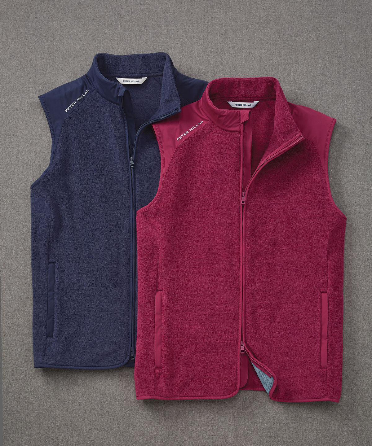 Peter Millar Fade Performance Fleece Vest, Men's Big & Tall