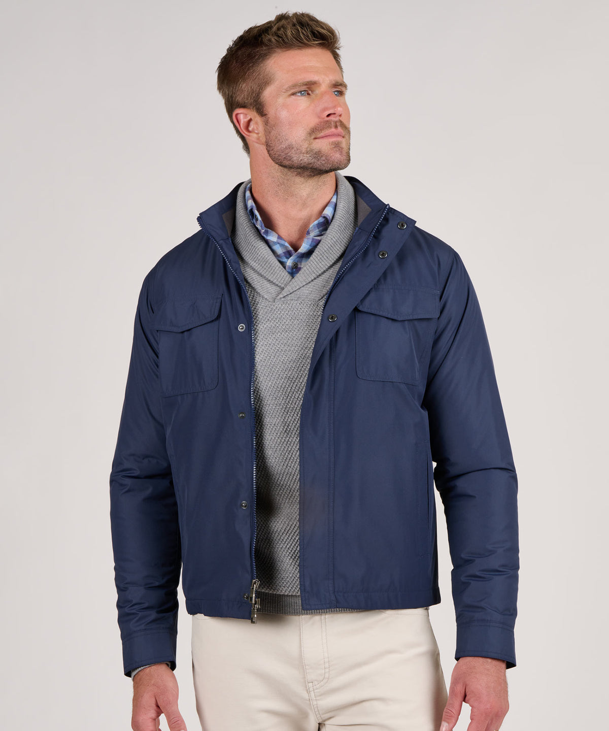 Peter Millar Norfolk Bomber Jacket, Men's Big & Tall