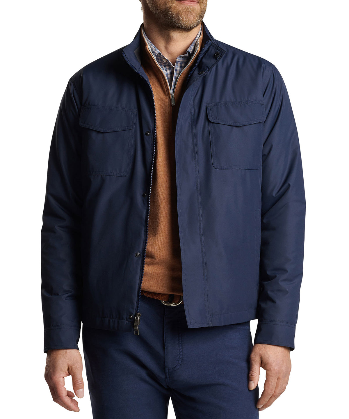 Peter Millar Norfolk Bomber Jacket, Men's Big & Tall