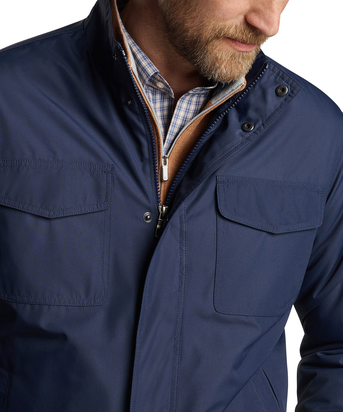 Peter Millar Norfolk Bomber Jacket, Men's Big & Tall