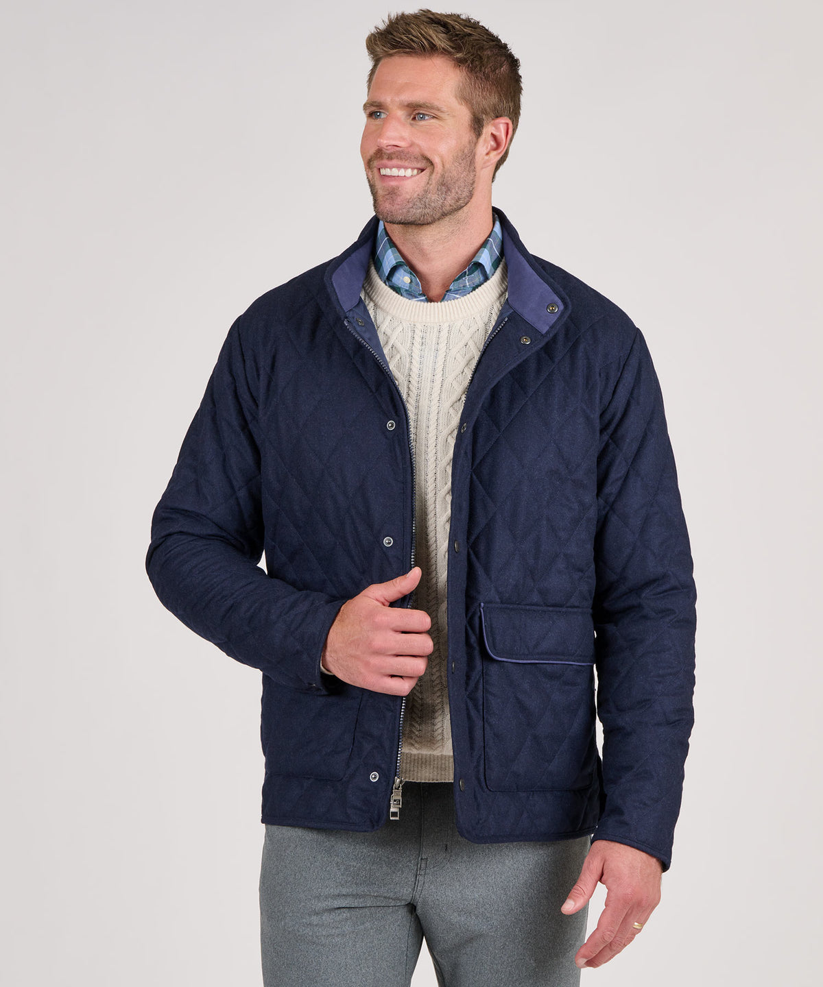 Peter Millar Wool Suffolk Jacket, Men's Big & Tall