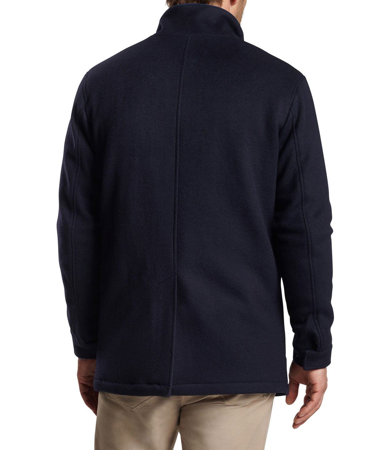 Peter Millar Crown Flex Fleece City Coat, Men's Big & Tall