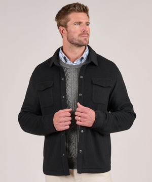 Peter Millar Crown Flex Fleece Shirt Jacket