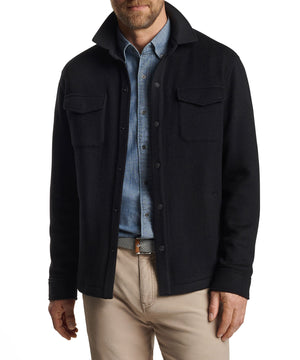 Peter Millar Crown Flex Fleece Shirt Jacket