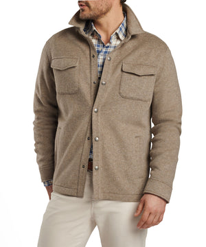 Peter Millar Crown Flex Fleece Shirt Jacket