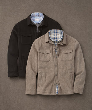 Peter Millar Crown Flex Fleece Shirt Jacket