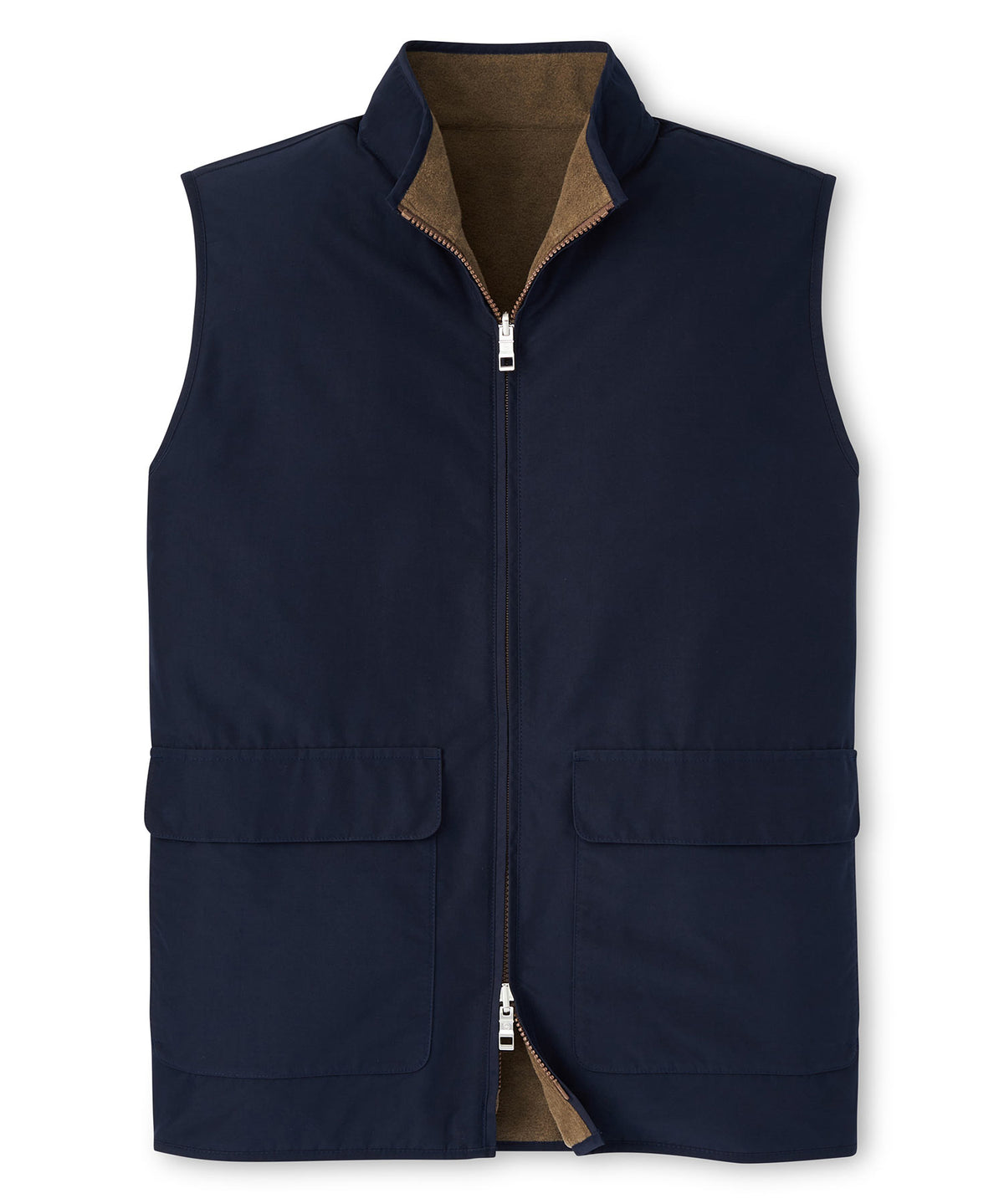 Peter Millar Brentwood Reversible Fleece Vest, Men's Big & Tall