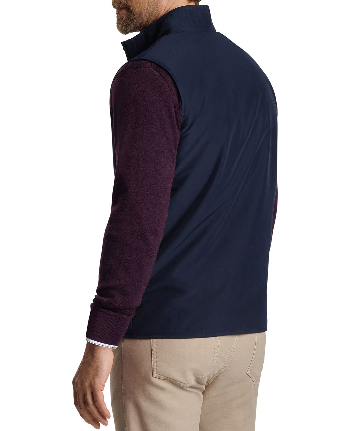 Peter Millar Brentwood Reversible Fleece Vest, Men's Big & Tall