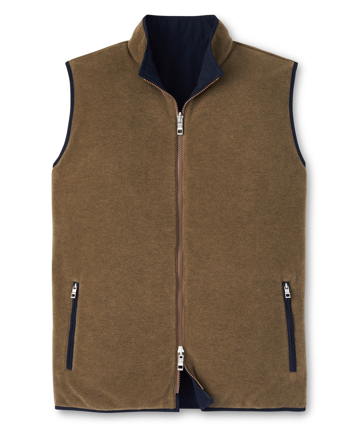 Peter Millar Brentwood Reversible Fleece Vest, Men's Big & Tall