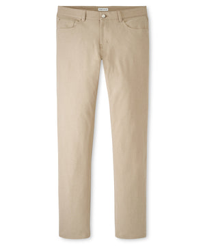 Peter Millar Brevard Performance Flannel 5-Pocket Pant