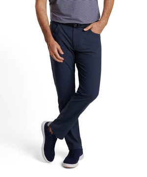 Peter Millar Brevard Performance Flannel 5-Pocket Pant