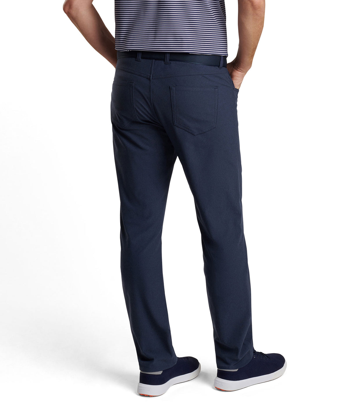 Peter Millar Performance Flannel 5-Pocket Pant, Men's Big & Tall