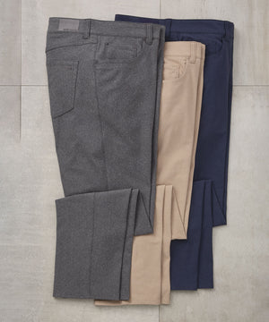 Peter Millar Performance Flannel 5-Pocket Pant