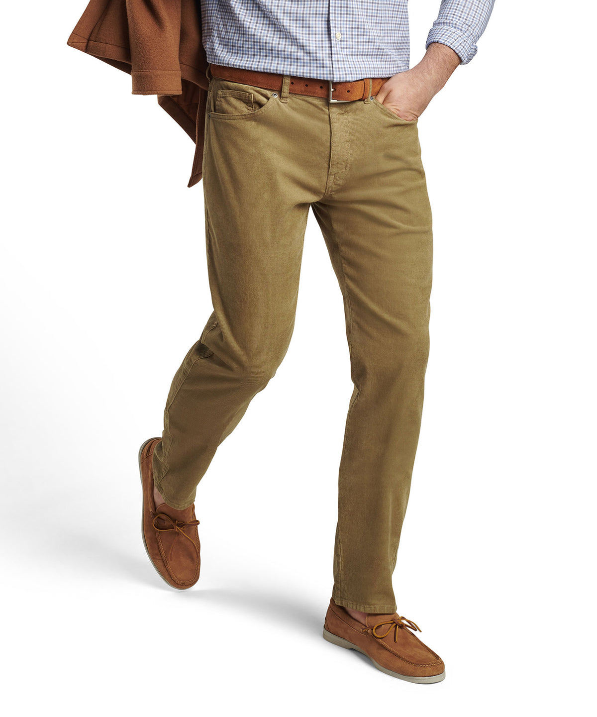 Peter Millar Corduroy 5-Pocket Pant, Men's Big & Tall