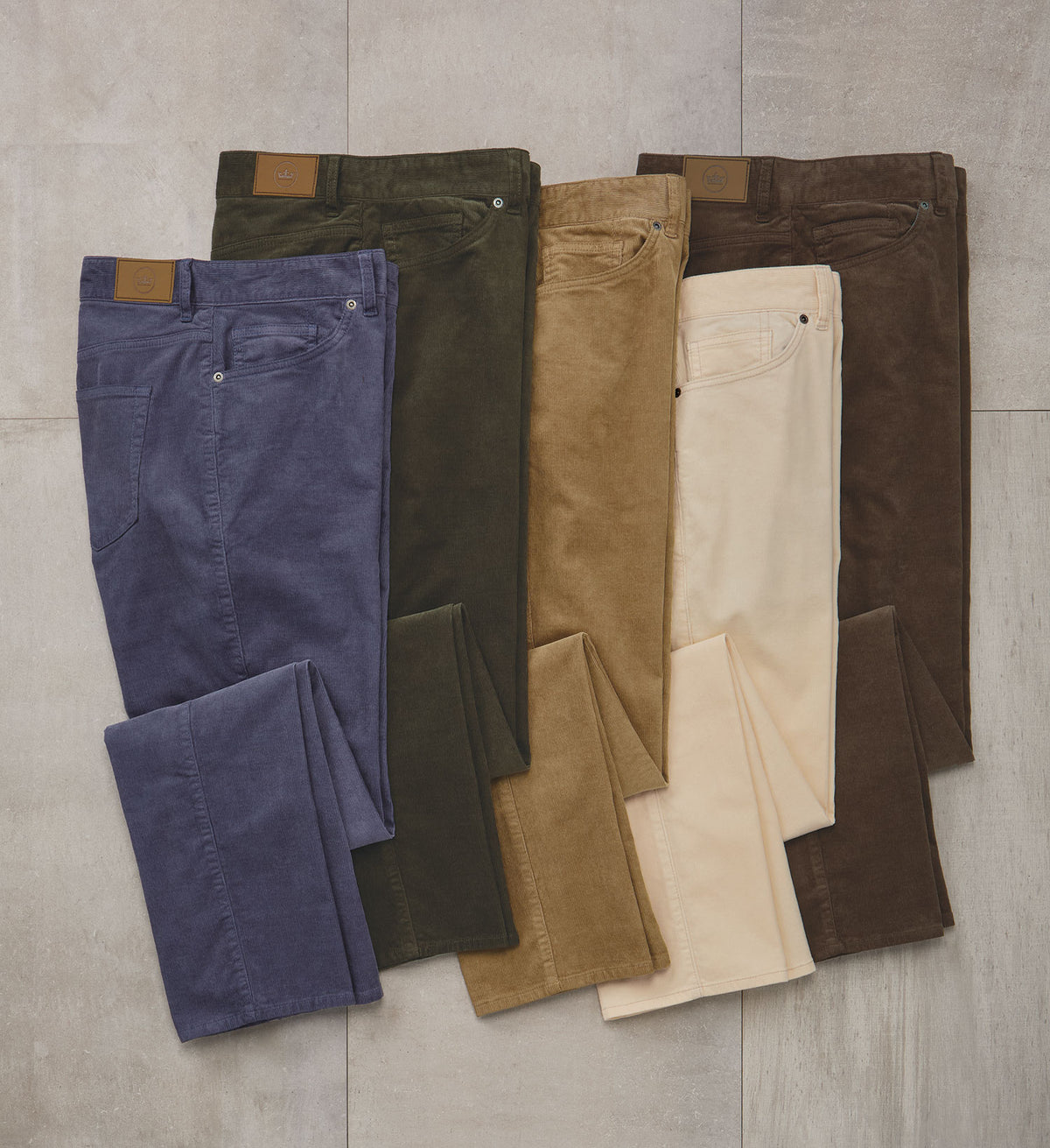 Peter Millar Corduroy 5-Pocket Pant, Men's Big & Tall